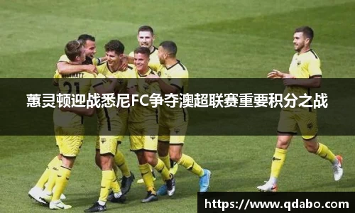 熊猫体育蕙灵顿迎战悉尼FC争夺澳超联赛重要积分之战